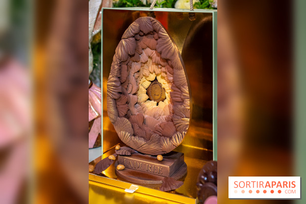Pâques Laduree 2026 : oeufs en chocolat floral, coffrets et créations exclusives - photos