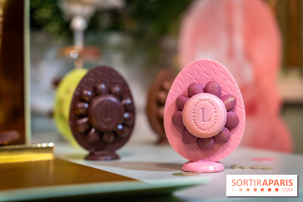 Pâques Laduree 2026 : oeufs en chocolat floral, coffrets et créations exclusives - photos