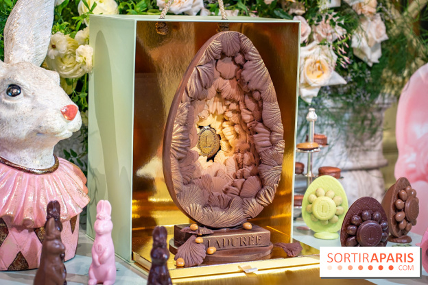 Pâques Laduree 2026 : oeufs en chocolat floral, coffrets et créations exclusives - photos