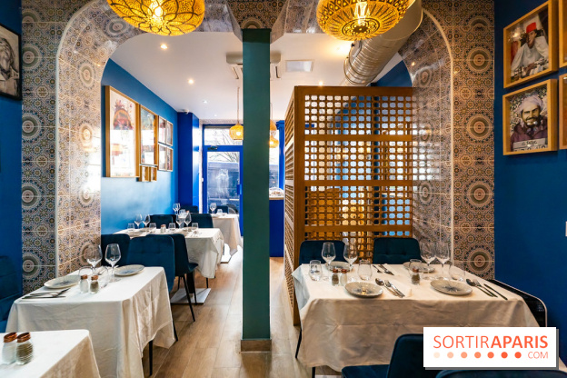 Gamra, le restaurant marocain Paris 17e - salle