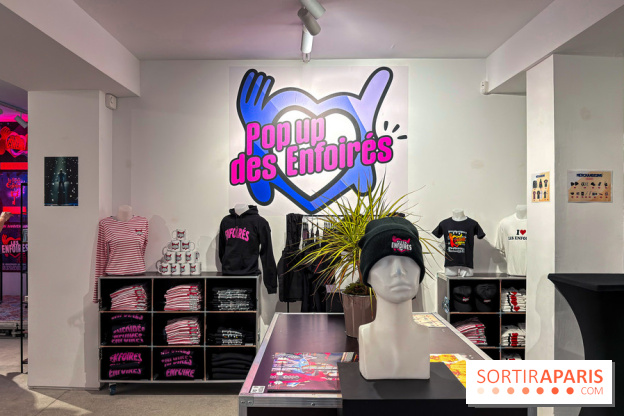 Le premier pop-up des Enfoirés, dans le Marais à Paris