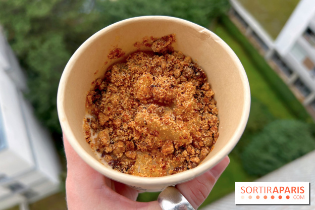 Trigo - Mascarpone, poire, crumble