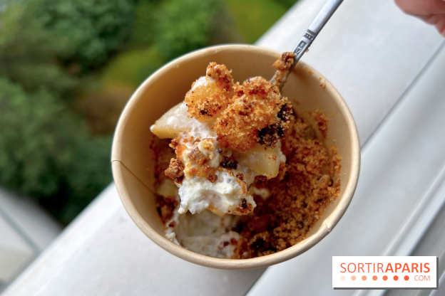 Trigo - Mascarpone, poire, crumble