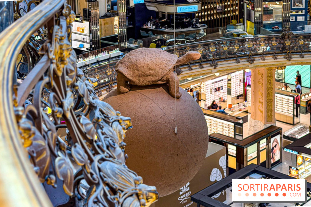 Pour Toujours, exposition de Maurizio Catelan aux Galeries Lafayette - IMG 5661