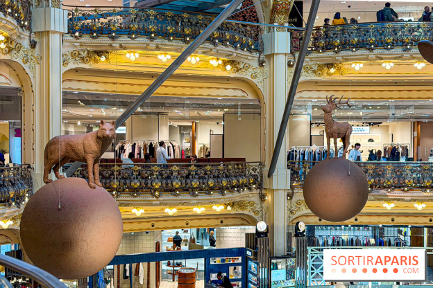 Pour Toujours, exposition de Maurizio Catelan aux Galeries Lafayette