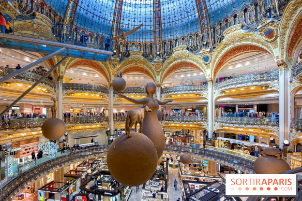 Pour Toujours, exposition de Maurizio Catelan aux Galeries Lafayette