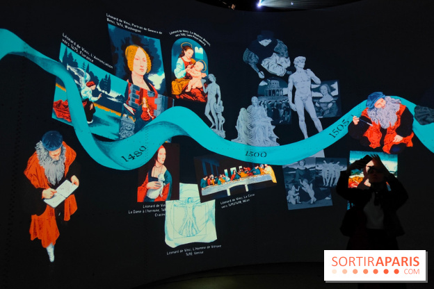 Renaissance : De Vinci, Raphaël, Michel-Ange : l'expo immersive se dévoile à l'Atelier des Lumières
