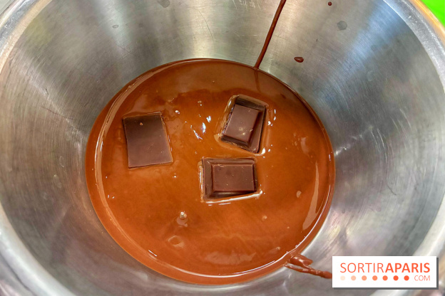 Atelier fabrication de tablettes Mon Jardin Chocolaté