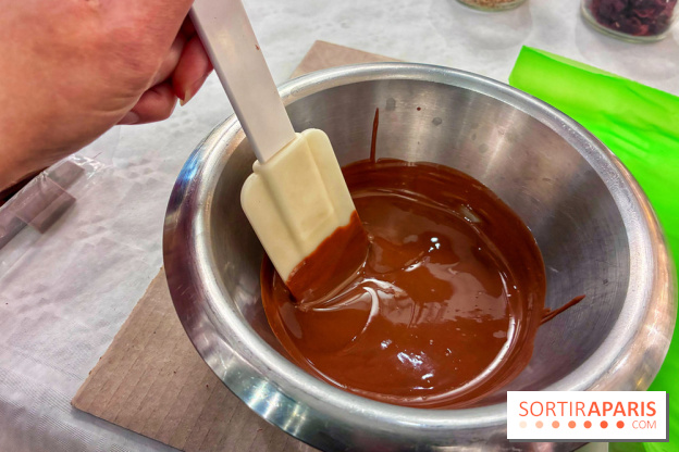 Atelier fabrication de tablettes Mon Jardin Chocolaté