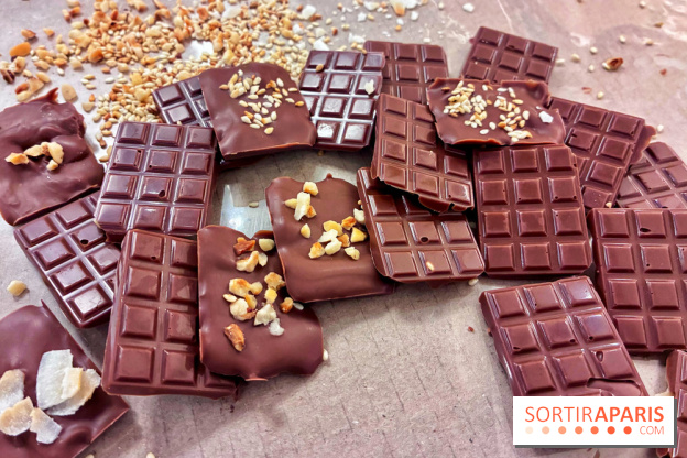 Atelier fabrication de tablettes Mon Jardin Chocolaté