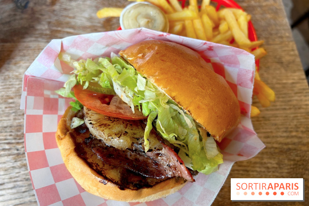 Numéro 10 - Smash burger ananas