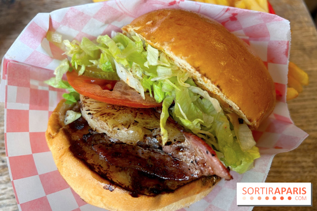 Numéro 10 - Smash burger ananas