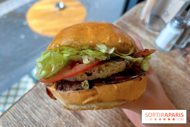 Numéro 10 - Smash burger ananas