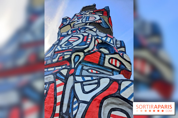 La Tour aux Figures de Jean Dubuffet - Hauts-de-Seine