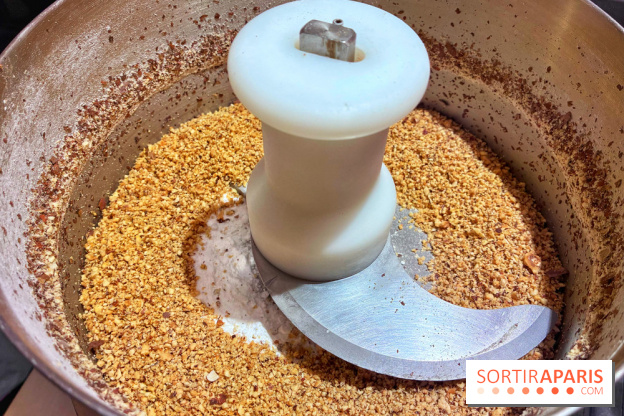 Atelier rocher praliné Edwart Chocolatier