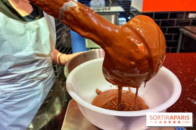 Atelier rocher praliné Edwart Chocolatier