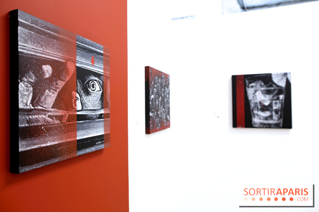 Interstices : nos photos de l'exposition gratuite et inédite de Jef Aérosol dans le 13e à Paris