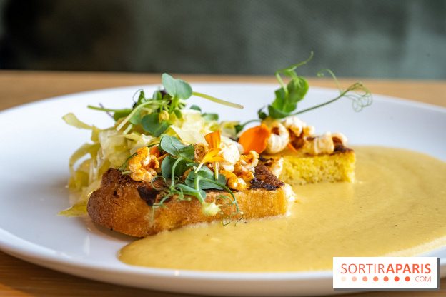Le Camélia restaurant à Bougival- photos.