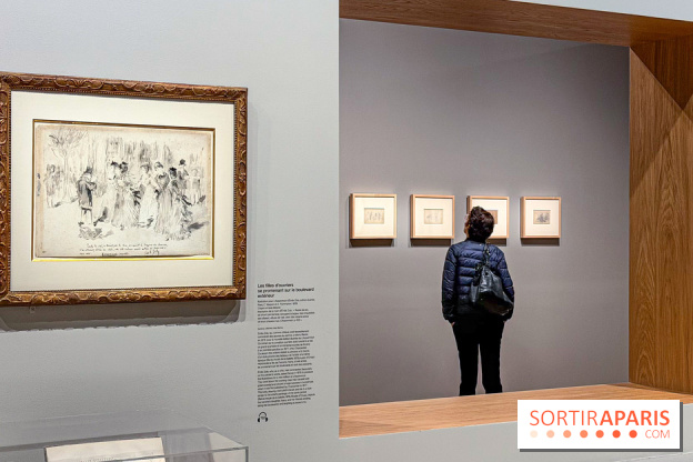 Renoir Dessinateur : la première exposition dédiée aux dessins de Renoir au Musée d'Orsay, à Paris - IMG 6754