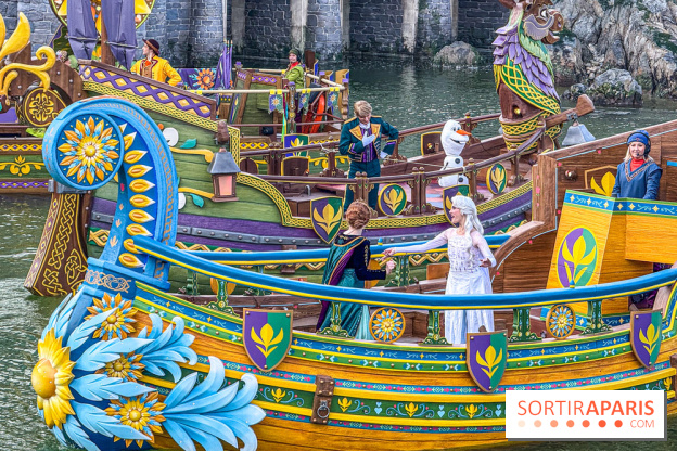 Célébration à Arendelle, le spectacle La Reine des Neiges à Disneyland Paris
