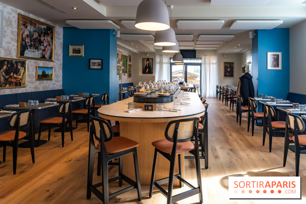 L'Auberge Nouvelle restaurant à Tremblay-sur-Mauldre dans les Yvelines - photos - salle