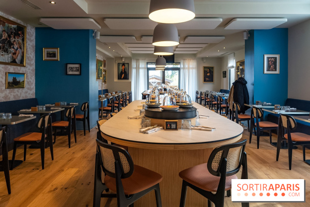 L'Auberge Nouvelle restaurant à Tremblay-sur-Mauldre dans les Yvelines - photos - salle