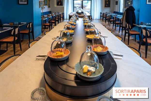 L'Auberge Nouvelle restaurant à Tremblay-sur-Mauldre dans les Yvelines - photos - bar à fromage