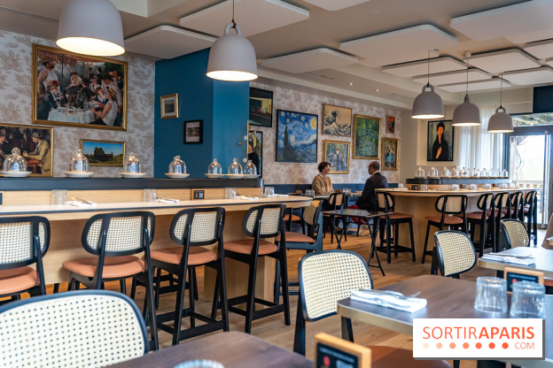 L'Auberge Nouvelle restaurant à Tremblay-sur-Mauldre dans les Yvelines - photos - salle