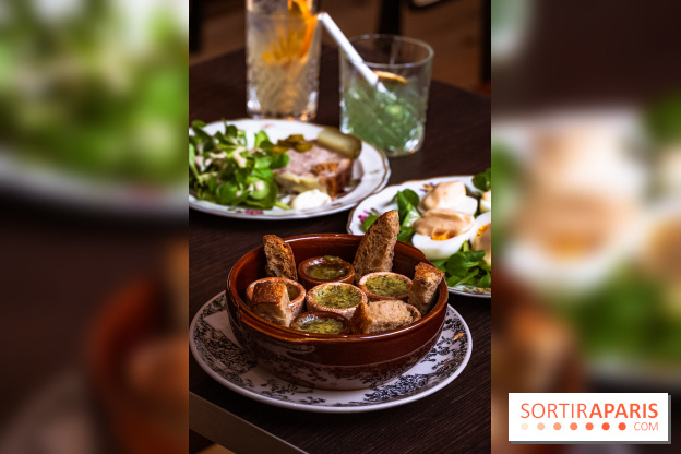 L'Auberge Nouvelle restaurant à Tremblay-sur-Mauldre dans les Yvelines - photos - escargots