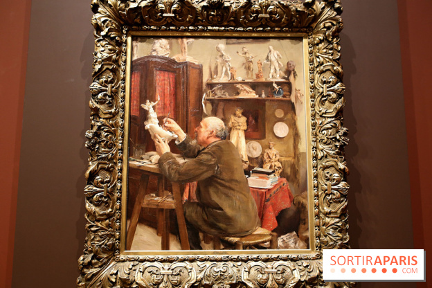 Visages d'artistes au Petit Palais, nos photos