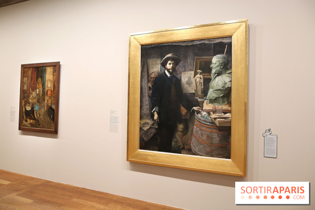 Visages d'artistes au Petit Palais, nos photos