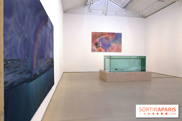 Exposition Glass Slipper d'Ariana Papademetropoulos à la galerie Thaddaeus Ropac Marais, nos photos