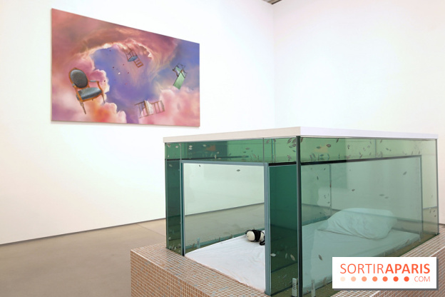 Exposition Glass Slipper d'Ariana Papademetropoulos à la galerie Thaddaeus Ropac Marais, nos photos