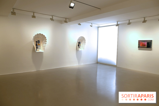 Exposition Glass Slipper d'Ariana Papademetropoulos à la galerie Thaddaeus Ropac Marais, nos photos