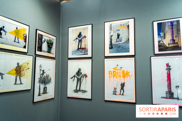 Le parcours street-art de Brusk à Paris à l'occasion d'Urban Art Fair