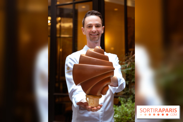 L'oeuf de Pâques du Burgundy 2026 par Léandre Vivier : le café-croissant - photos  - A7C08430 Edit