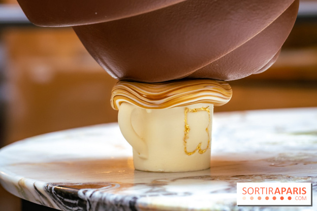 L'oeuf de Pâques du Burgundy 2026 par Léandre Vivier : le café-croissant - photos  - A7C08440