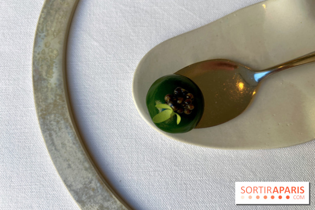 Alliance - Gelée et mousse de cresson, caviar 