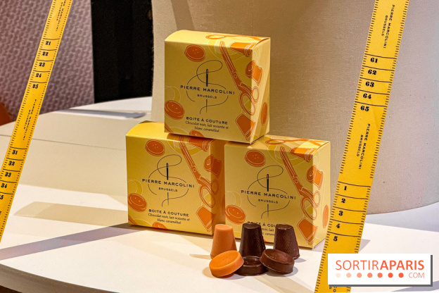 Chocolats de Pâques 2026 ultra-mode par Pierre Marcolini : Oeufs Couture et petites merceries à croquer - IMG 9791