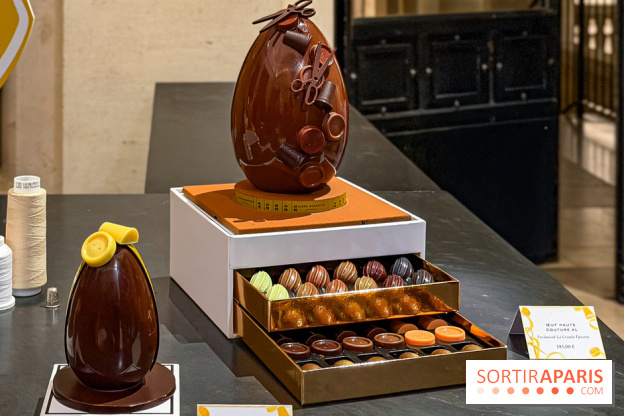 Chocolats de Pâques 2026 ultra-mode par Pierre Marcolini : Oeufs Couture et petites merceries à croquer