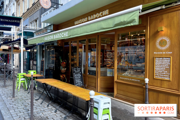 Maison Baroche - Devanture terrasse