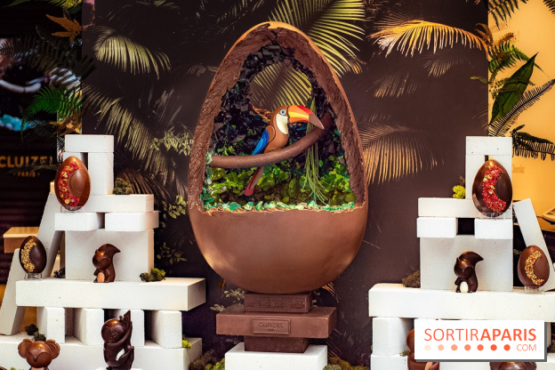 Pâques chez Cluizel Paris 2026, le Toucan et les plantations Mokaya à l'honneur - photos
