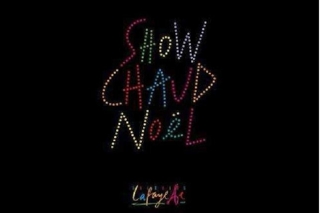 Show chaud Noël aux Galeries Lafayette