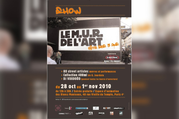 Le M.U.R de l'art aux Blancs Manteaux