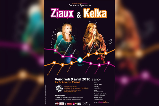 Ziaux et kelka novembre 2010 Paris 