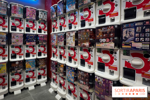 Boutique Gashapon Rue Rivoli