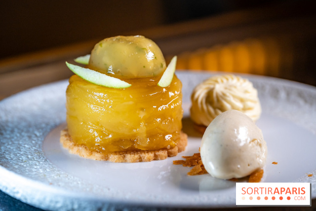 Rivages restaurent de la mer du Scribe Opéra Paris 9e, les photos - tarte tatin