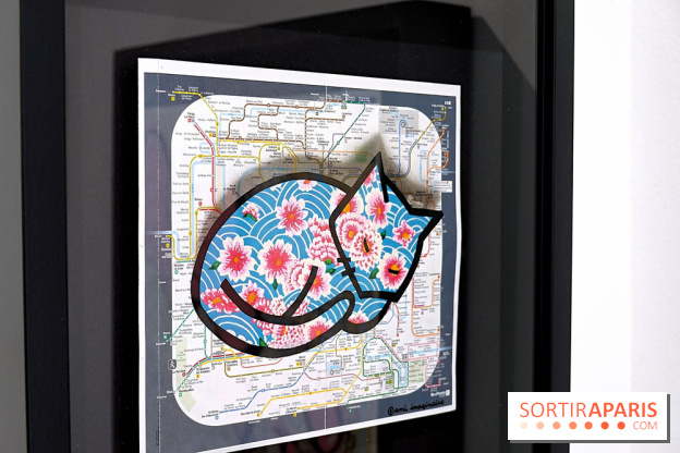 BON PLAN, l'expo de street art autour du plan de métro à Paris - nos photos