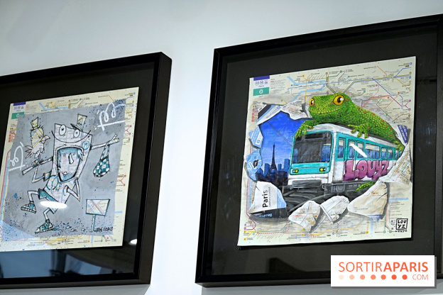 BON PLAN, l'expo de street art autour du plan de métro à Paris - nos photos
