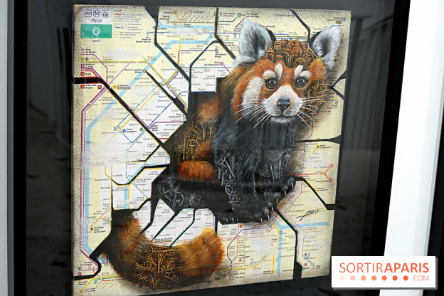BON PLAN, l'expo de street art autour du plan de métro à Paris - nos photos